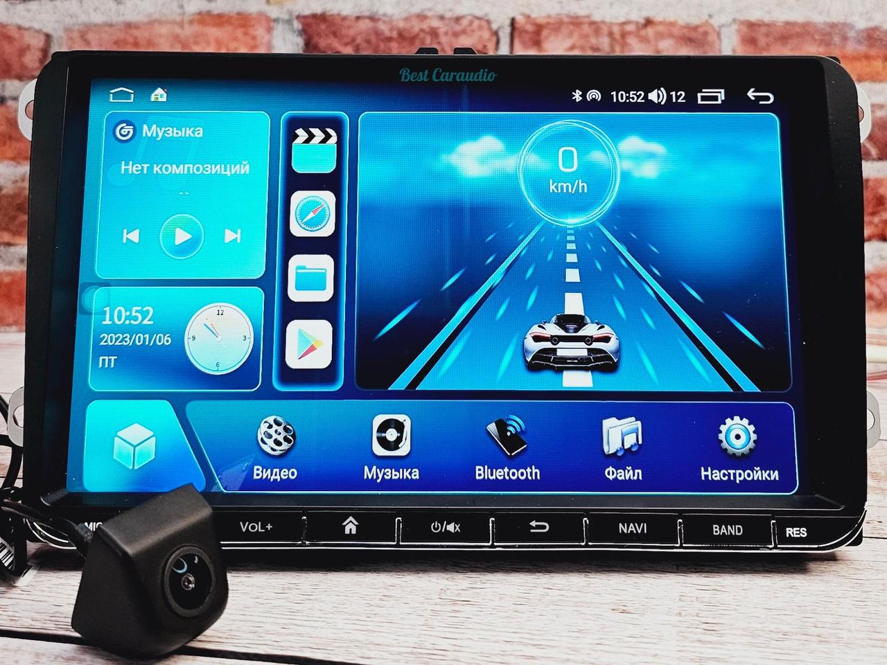 Штатна магнітола Volkswagen Passat/Caddy/Jetta/Golf/Transporter 4/32 Гб, Android, CarPlay, Can