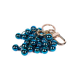 Брелок-прикраса "Гроно 1", колір бірюзовий