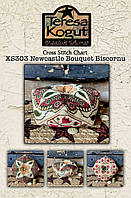 Схема для вишивання Teresa Kogut XS303 Newcastle Bouquet Biscornu