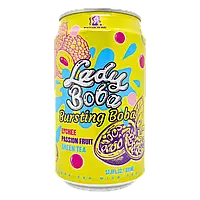 Напиток Lady Boba Bubble Tea Green Tea Lychee Passion Fruit 320ml