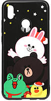 Чехол-накладка TOTO Cartoon Print Glass Case Huawei P Smart Z Line friends all about