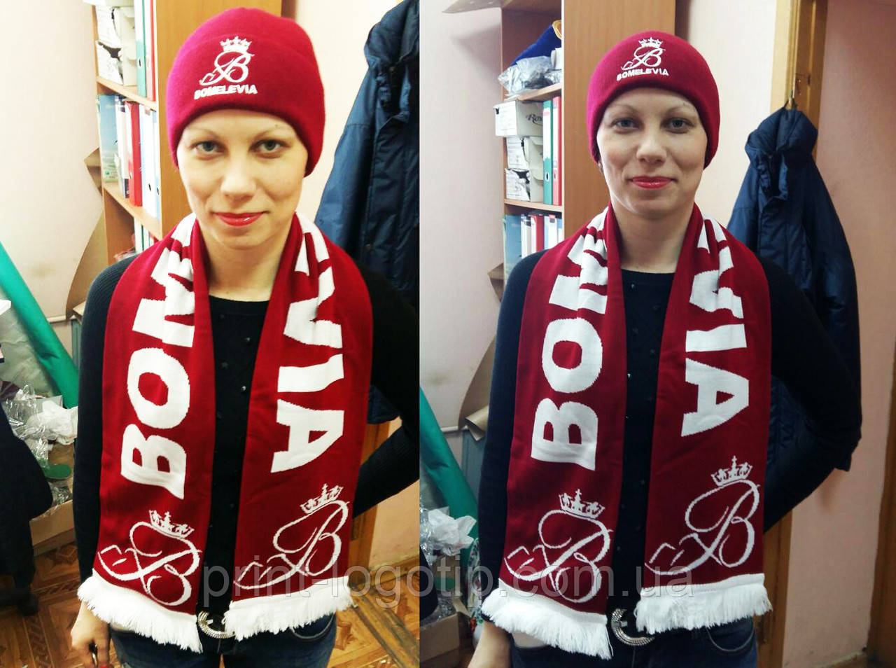 Шапки з логотипом, в'язати шапки з логотипом віри, фото 1