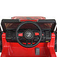 Дитячий електромобіль джип SPEED GWR (червоний колір), фото 4