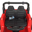 Дитячий електромобіль джип SPEED GWR (червоний колір), фото 6