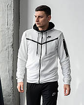 Спортивний костюм чоловічий Nike Tech fleece весна осінь підлітковий весняний костюм найк теч фліс, фото 3