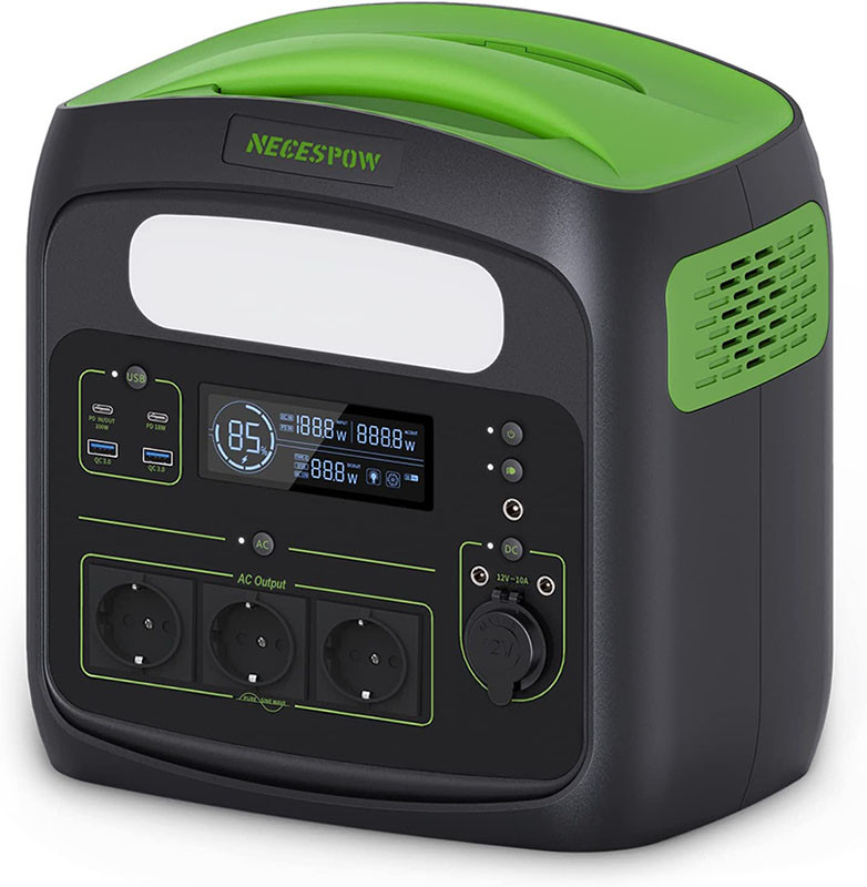 Портативна електростанція NECESPOW N7576 700W Portable Power Station