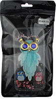 Чехол-накладка TOTO TPU Case Decorative Stones iPhone 7/8/SE 2020 Owls Cold Ice