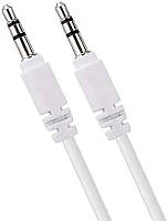 Кабель Celebrat AU-01 AUX 1m Cable White