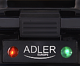 Вафельниця XL для бельгійських вафель Adler AD 3036 1500 Вт - 4 вафлі Польща, фото 4