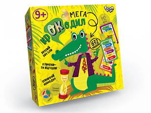 Настільна гра "Мега-крокодил" укр. CROC-03-01U, Time Toys