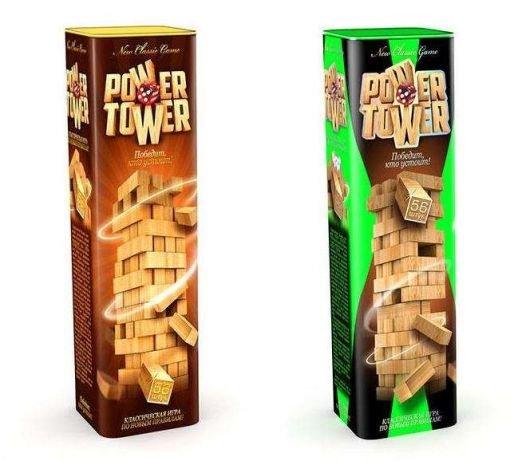 Розвиваюча настільна гра Danko Toys VEGA "POWER TOWER" 7802DT, Time Toys