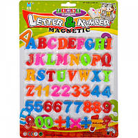 Англійські літери, цифри і знаки на магніті 8305B, Time Toys
