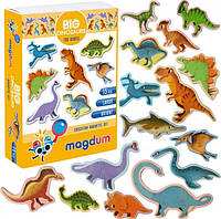 Набор магнитов "Большие Динозавры" Magdum ML4031-06 EN, Time Toys