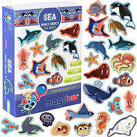 Набор магнитов "Морские Животные" Magdum ML4031-07 EN, Time Toys