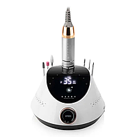 Фрезер для манікюру BUCOS Nail Drill X2 PRO (65W/35000 об.) WHITE PEARL Білий