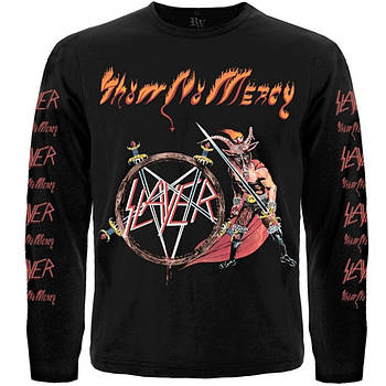 Футболка з довгим рукавом Slayer "Show No Mercy", Розмір M
