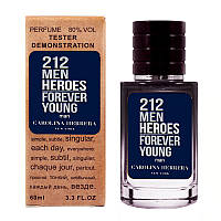 Carolina Herrera 212 Men Heroes Forever Young ТЕСТЕР LUX чоловічий 60 мл