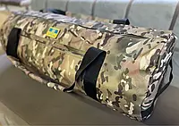Тактична військова сумка рюкзак баул на 120 літрів у мультикам кольорі з кордури