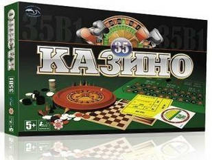 Настільна гра "Казино", 35 в 1 G0002, Time Toys