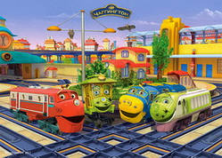 Пазли 120 елементів МіДі 12155 Чаггингтон, Castorland