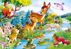 Пазли 120 елементів МіДі 12176 Казка, Castorland