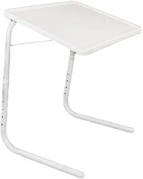 Універсальний складний столик з регульованою висотою та кутом нахилу Table Mate II 52х40х53 см Білий