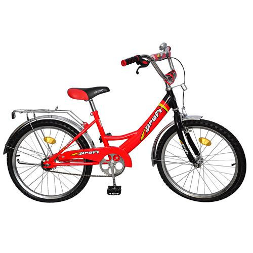 Велосипед дитячий двоколісний 20" 2046 Профі червоно-чорний