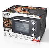 Електрична духовка Adler AD 6024 електродуховка 22л - таймер + конвекція Польща, фото 9