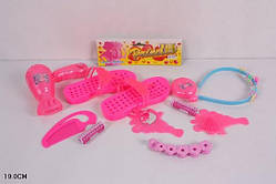 Набір для дівчаток 5037 біжутерія фен тапочки