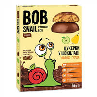 Конфета Bob Snail Яблоко Груша в молочном шоколаде 4820219341604 n