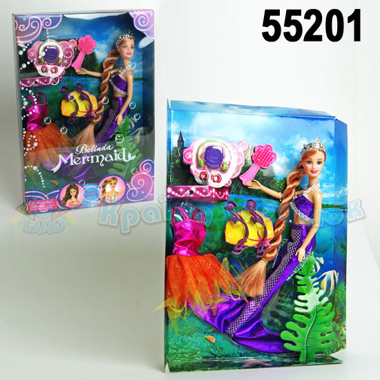 Лялька Русалка "Русалонька" 55201