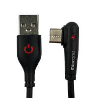 Дата кабель USB 2.0 AM to Type-C 1.0m MI-11 2A black Mibrand MIDC/11TB n