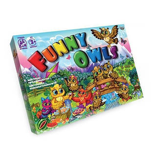 Настільна гра "Funny Owls" Danko Toys DTG98, Time Toys