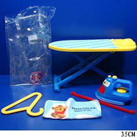 Прасувальна дошка іграшка дитяча 8022 набір праска, вішалка, рушник