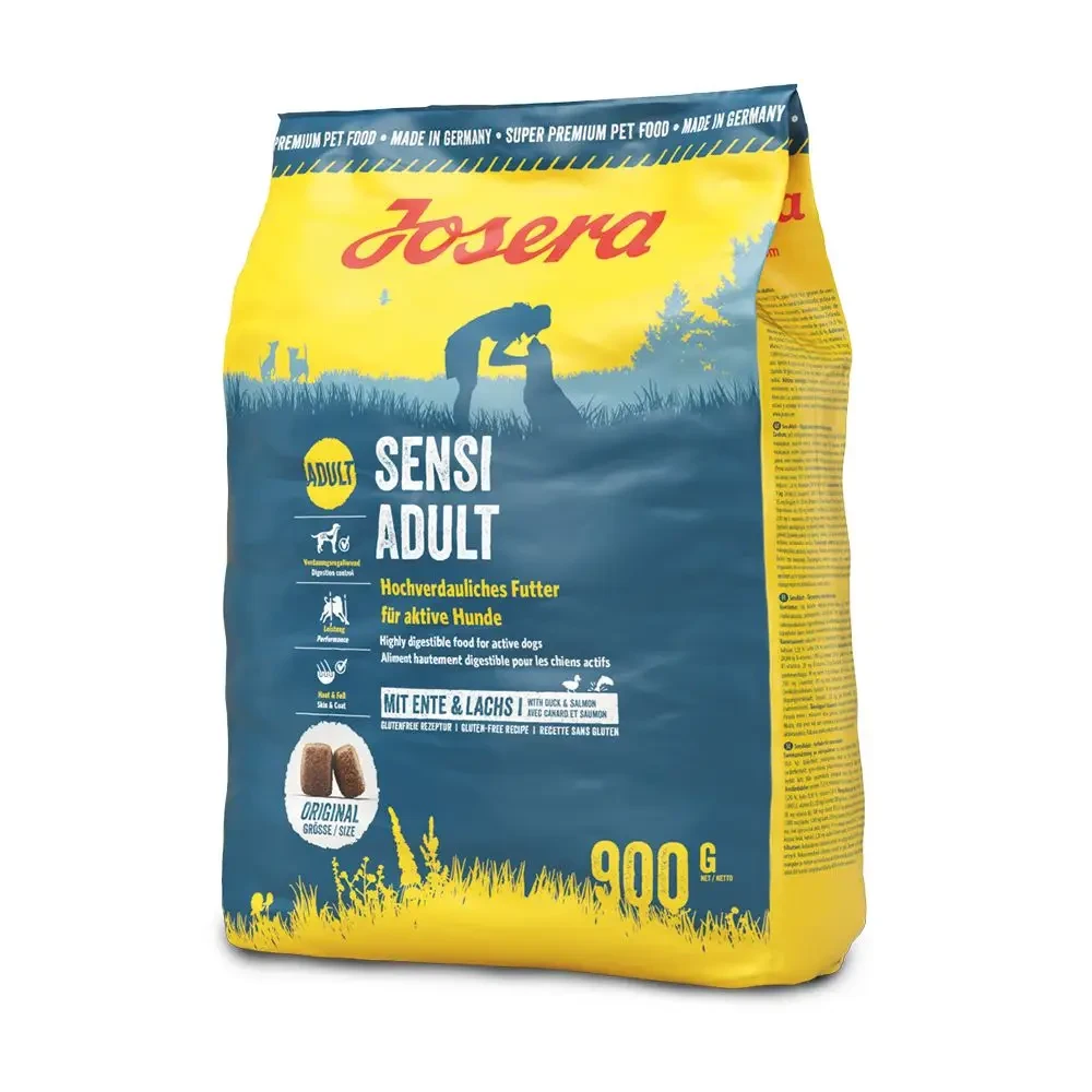 Сухий корм для дорослих собак з домашньою птицею Josera Sensi Adult 900 г