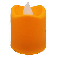 Декоративная свеча Bambi CX-21 LED 5 см Желтый PS, код: 8289277