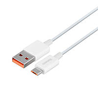 Кабель USB Baseus CAMYS-A USB to Micro 2A 2m Белый BX, код: 7334494