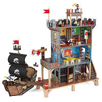 Деревянный игровой набор "Пиратский форт" KidKraft 63284 со звуком и светом, Time Toys