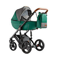 Коляска универсальная 2 в 1 Verdi Orion 9023-VO-04 Dark green, Time Toys