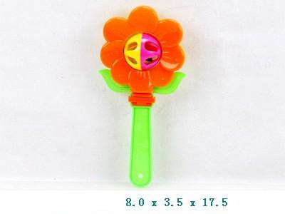 Брязкальце у ручку 831-1 Квіточка 8*3,5*17см