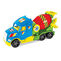 Детская машинка "Magic Truck Basic" Wader 36340 Бетономешалка, Time Toys
