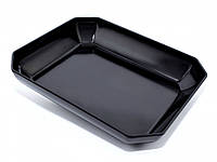 Блюдо восьмиугольное One Chef из меламина 30×25×5,3 см 2,8 л Черное SM, код: 7419531