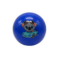 Мяч детский Животные Bambi RB2111 диаметр 15 см Синий , Time Toys