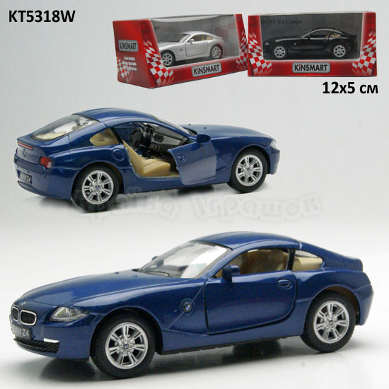 BMW Z4 Coupe машина металева інерційна модель KINSMART 5318
