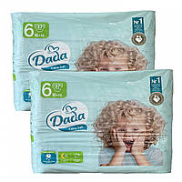 Подгузники Dada Extra Soft 6 extra large 16+ кг 74 шт TT, код: 8177394