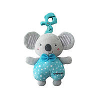 Плюшевая подвеска Коала Baby Mix P/1249-6700 музыкальная, Time Toys