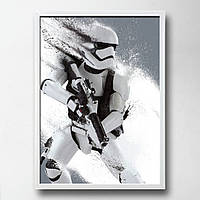 Постер на ПВХ "Star Wars" UkrPoster 2212570055 белая рамка 50х70 см, Time Toys