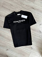 Чорна футболка Maison Margiela преміум якості, Футболки Мейсон Мерджела