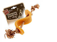 Игрушка для собак GiGwi Доллар Gum gum 13,5 см Коричневый (75344) ET, код: 7687810