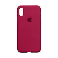 Чехол Original Full Size для Apple iPhone Xs Max Rose red TV, код: 7445599